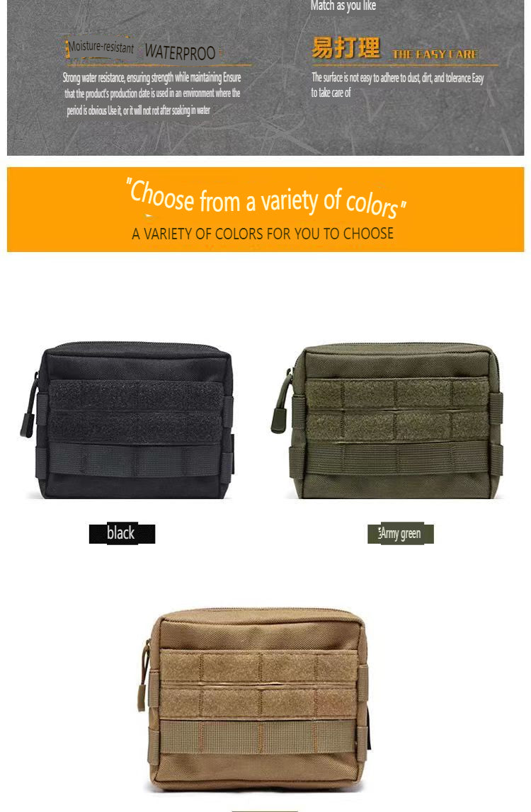 Military Camo Multifunction Storage Waist Bag