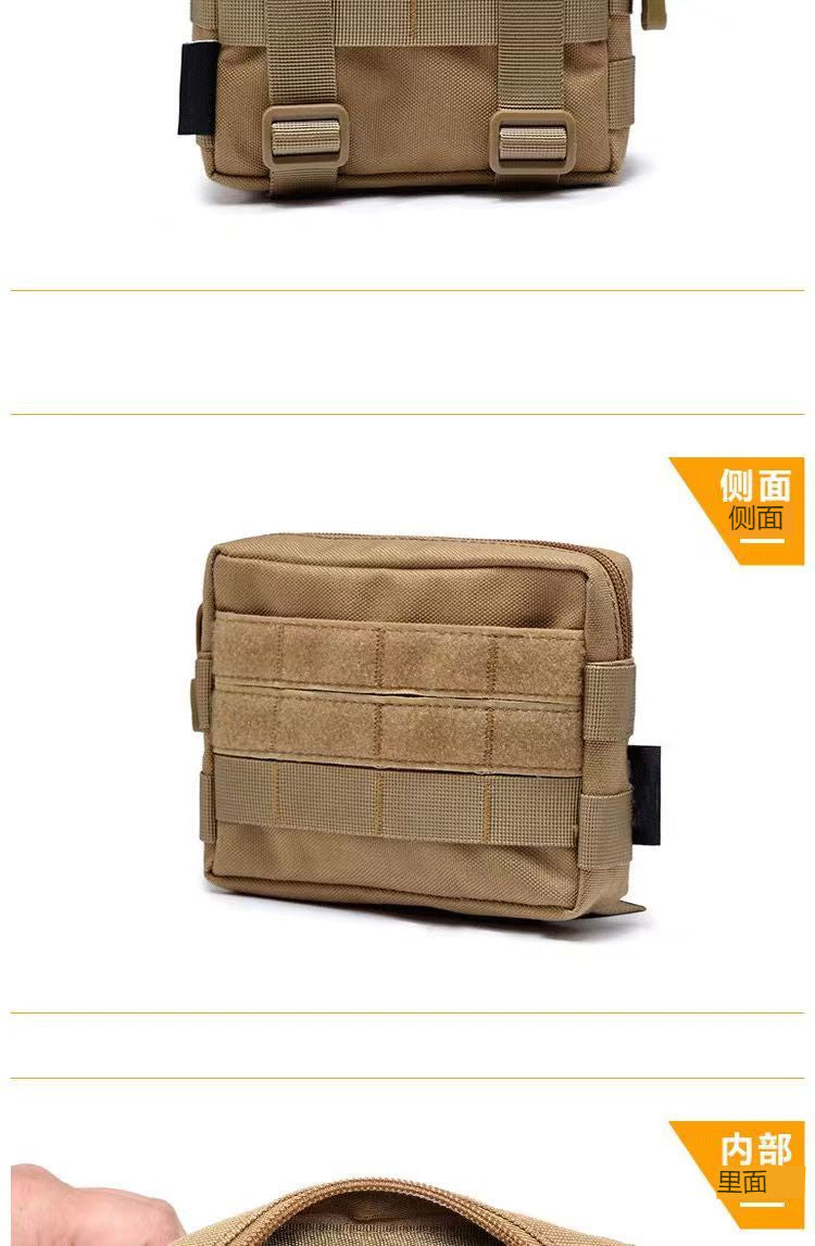 Military Camo Multifunction Storage Waist Bag