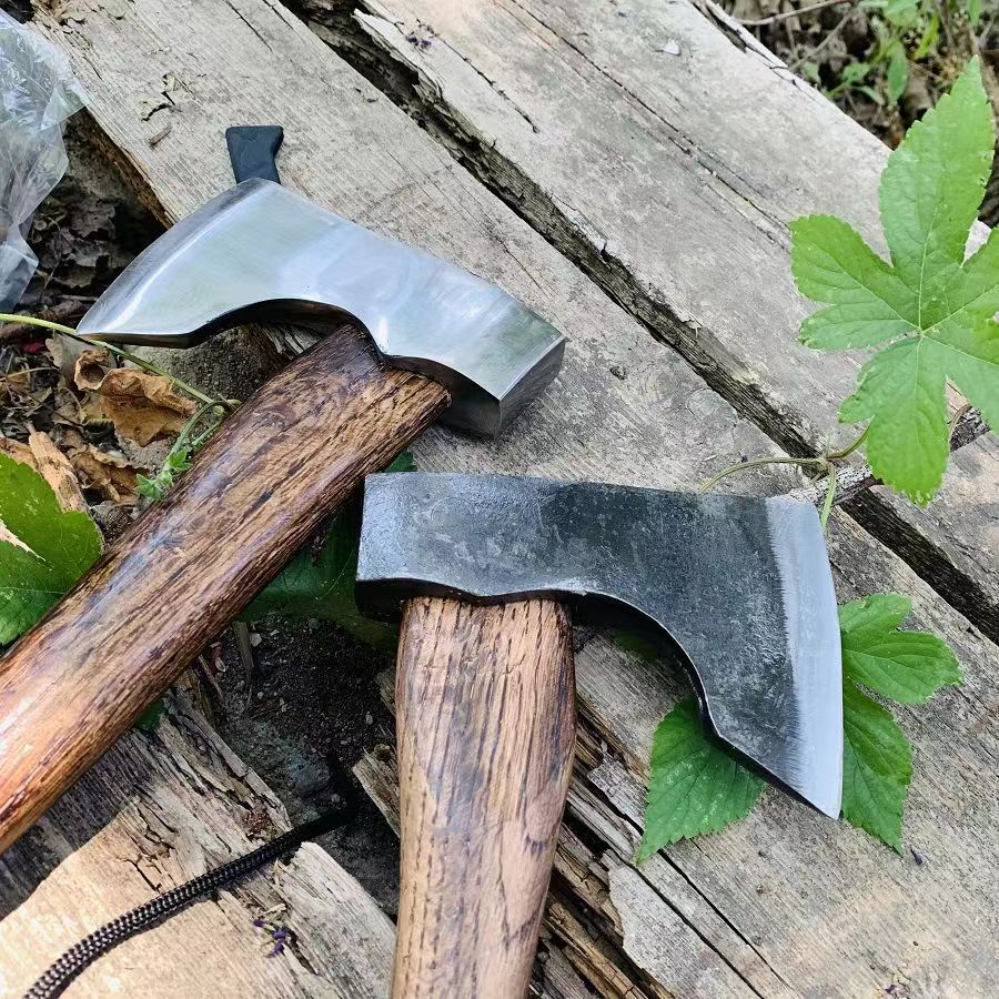 Hand-Forged High-Carbon Steel Neeman Axe - Multi-Purpose Outdoor Survival Tool